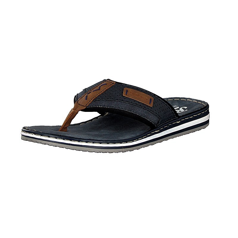 Pantufas Rieker 21586-24 Para Homem - Azuis